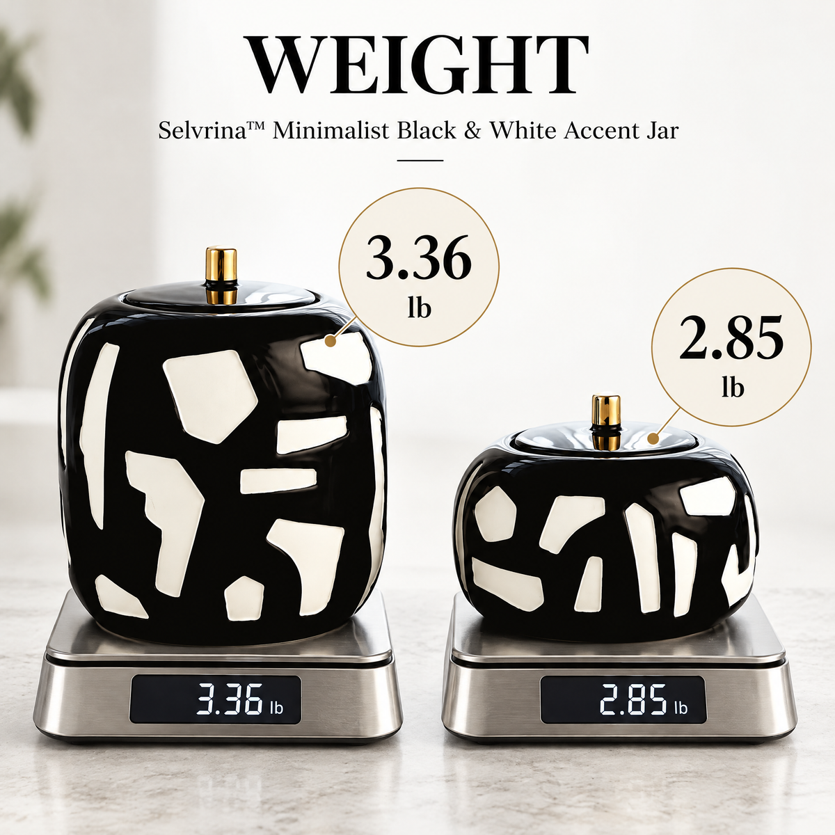 Selvrina™ Sculptural Decorative Object – Modern Organic Accent for Contemporary Homes