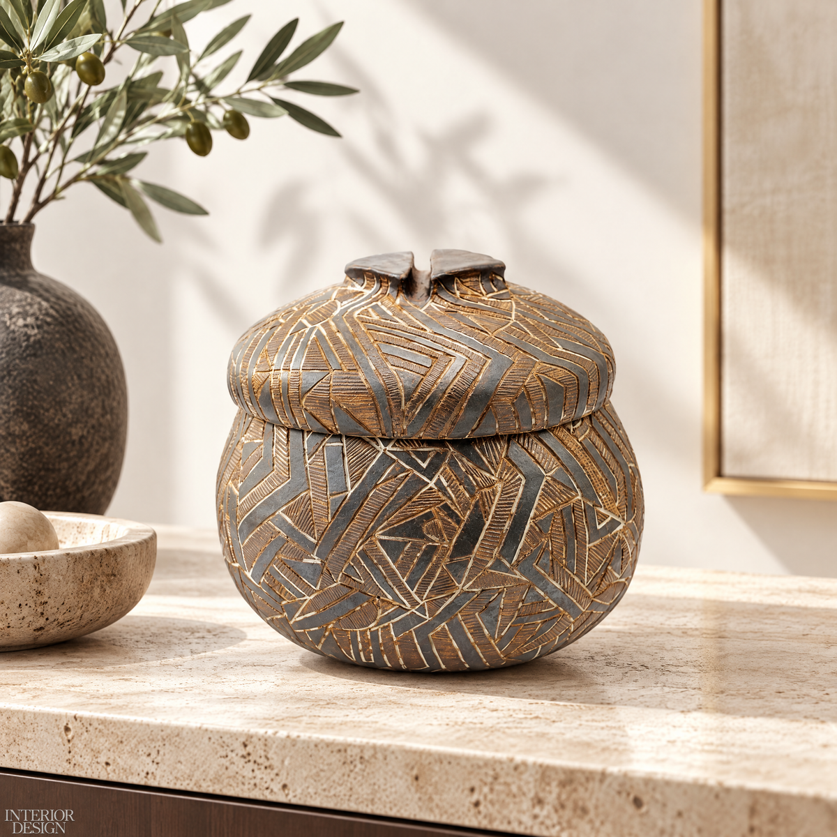 Selvrina™ Sculptural Home Decor Accent – Modern Organic Decorative Object