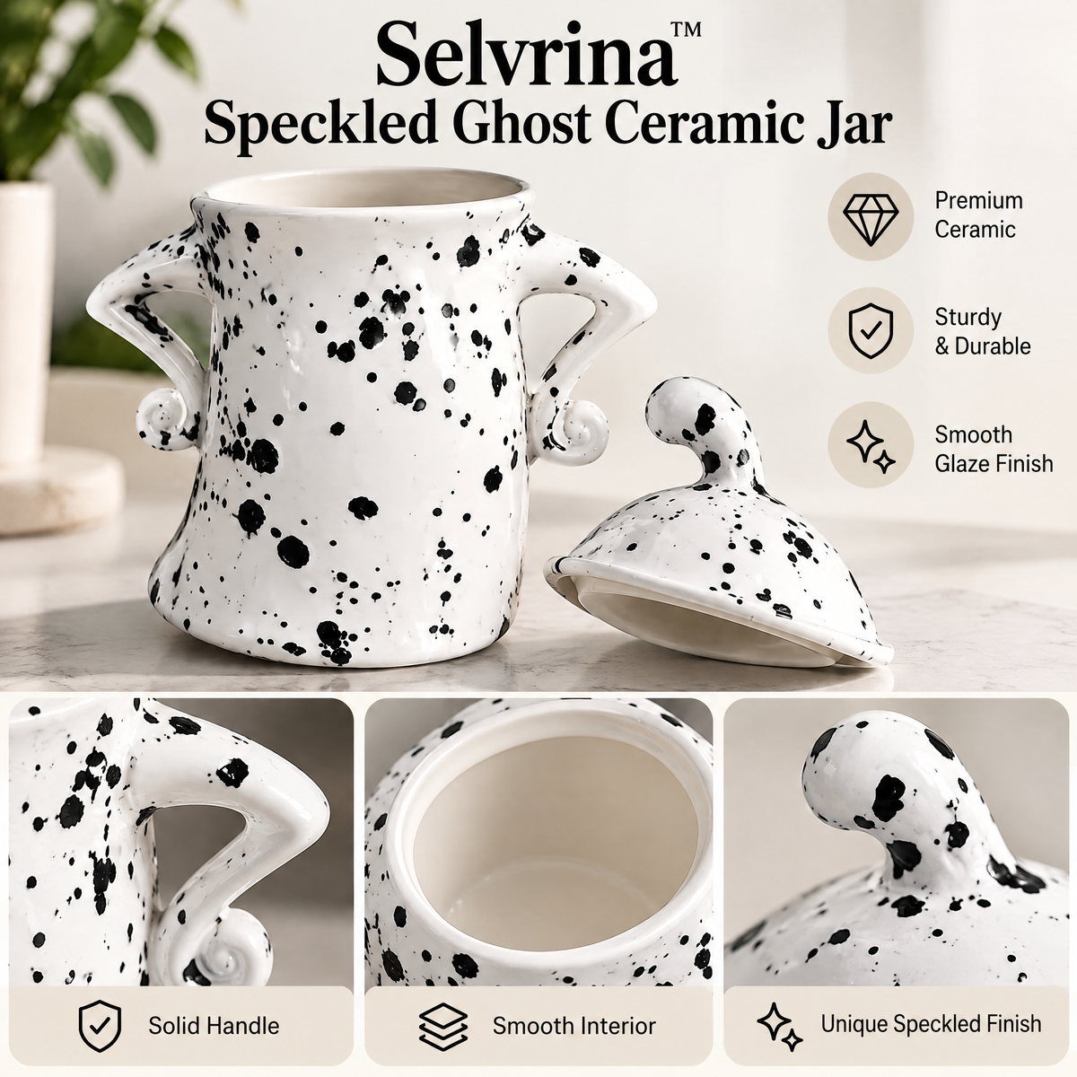Selvrina™ Sculptural Decorative Accent – Modern Organic Art Object for Home Styling