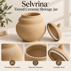 Selvrina™ Sculptural Decorative Vessel – Organic Modern Home Accent