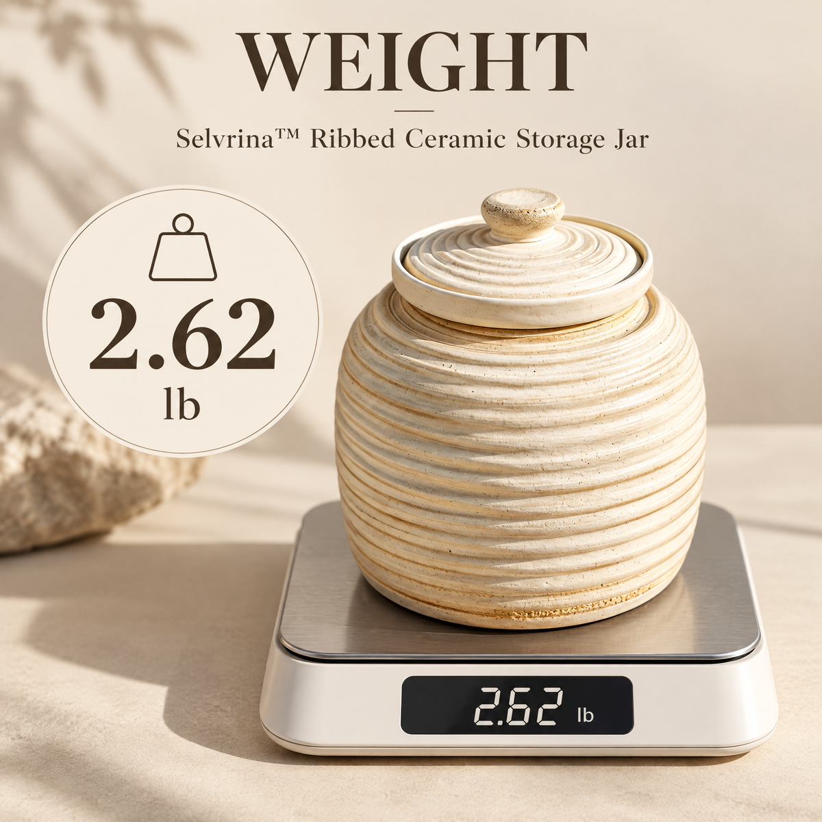 Selvrina™ Sculptural Decorative Art Object – Modern Organic Home Accent