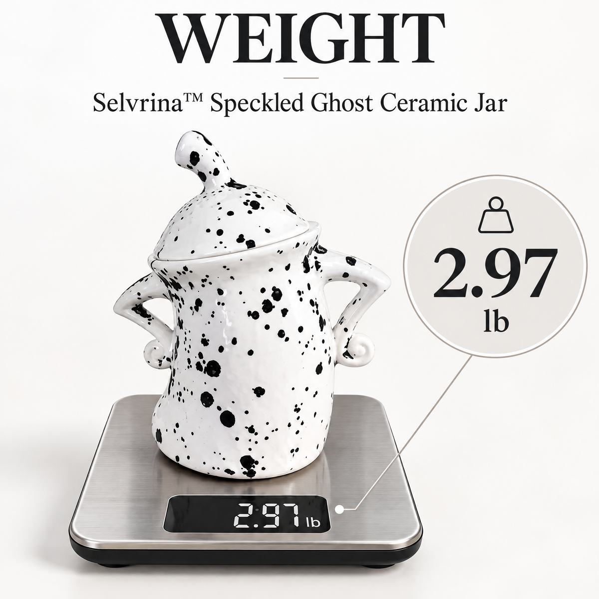 Selvrina™ Sculptural Decorative Accent – Modern Organic Art Object for Home Styling