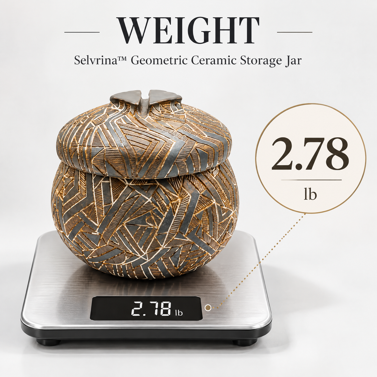 Selvrina™ Sculptural Home Decor Accent – Modern Organic Decorative Object