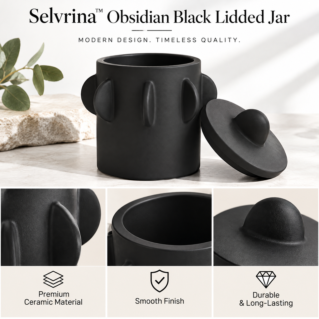 Selvrina™ Sculptural Decorative Object – Modern Organic Statement Accent
