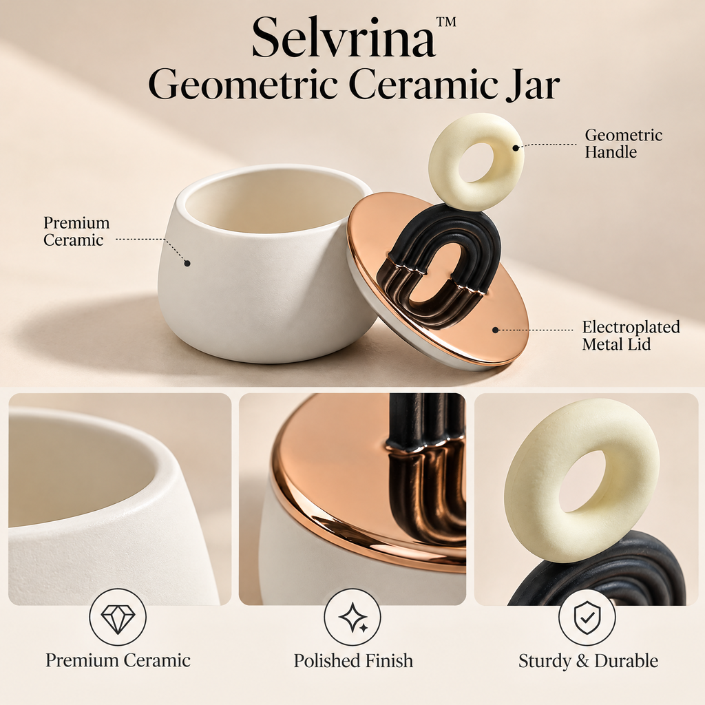Selvrina™ Sculptural Decorative Object – Modern Artistic Accent for the Home