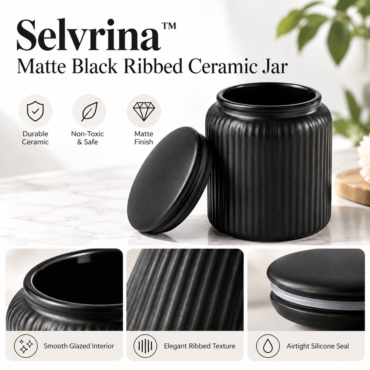 Selvrina™ Organic Sculptural Decor Piece – Modern Artistic Home Accent